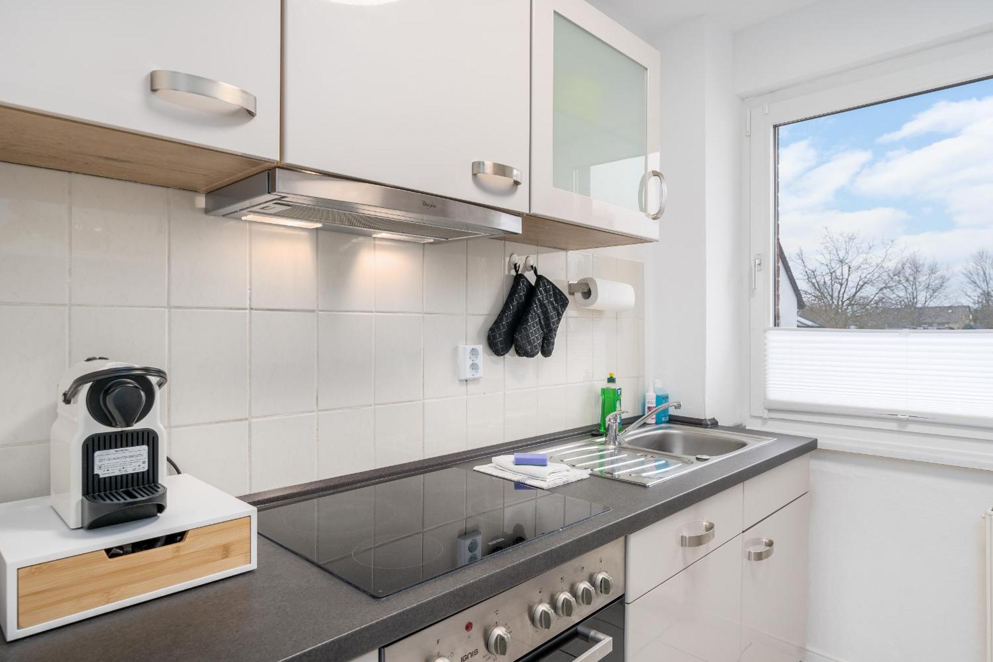 Immo-Vision - Natur Design Apartments, Parkplatz, Kueche Calberlah Exterior foto